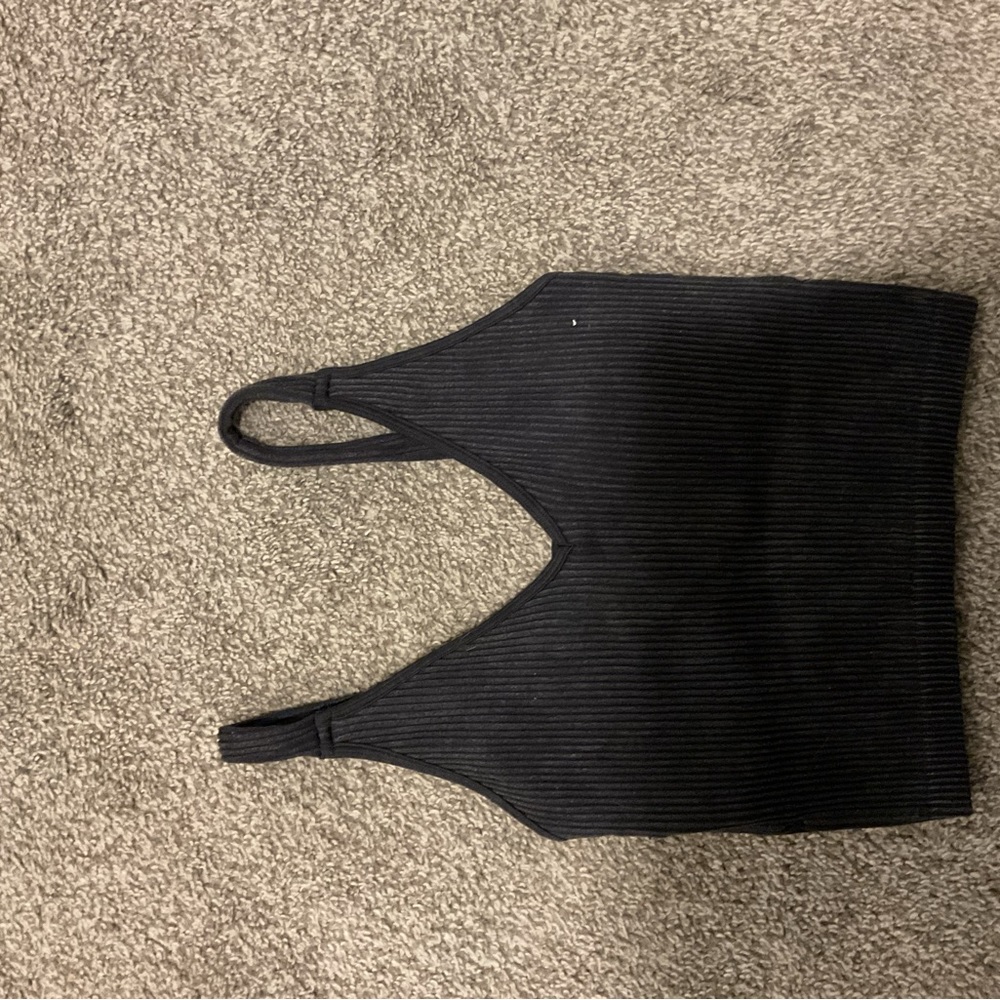 Black Dry Goods (Wishlist) tank top.